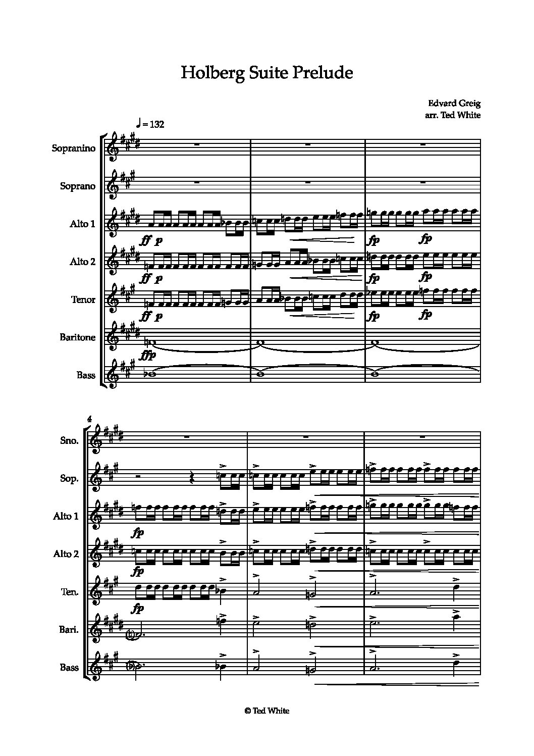 Holberg Suite - Prelude