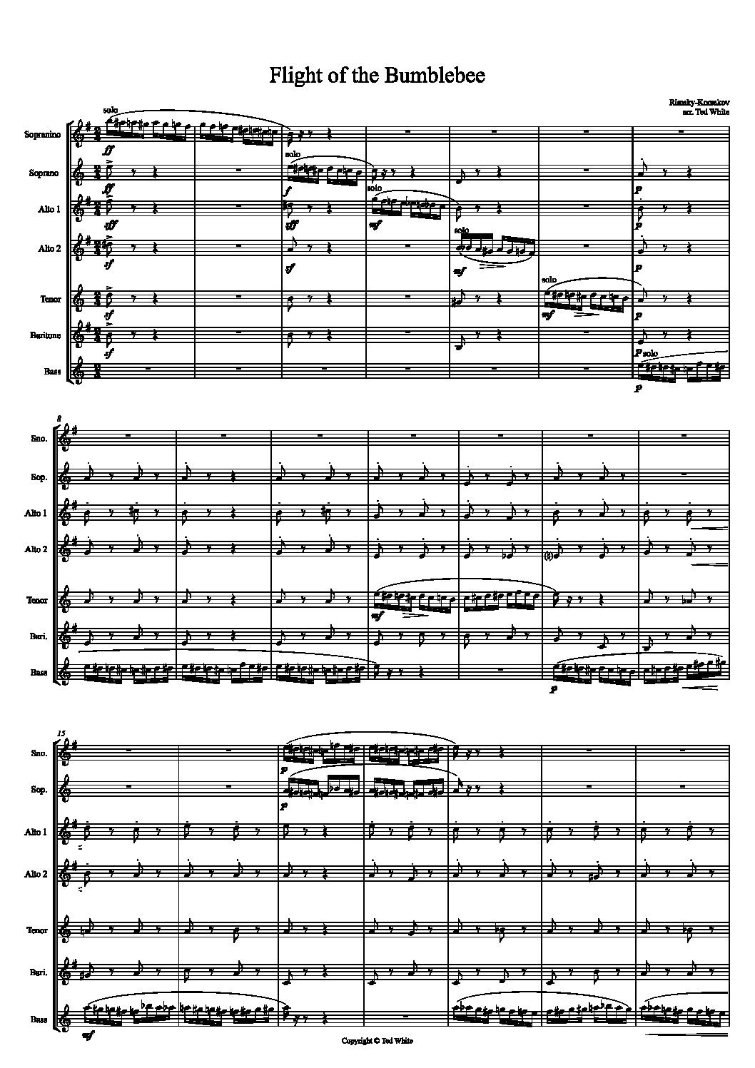The Flight of the Bumblebee
